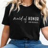 Maid of Honour Obviously T-Shirt - Bridal Party Gifts