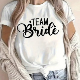 Team Bride T-Shirt - Bridal Party Gifts