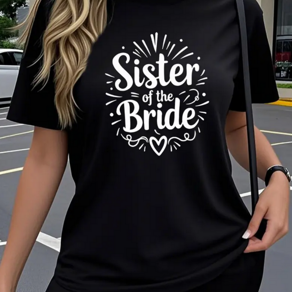 Sister of the Bride T-Shirt Sister of the Bride T-Shirt - Bridal Party Gifts