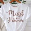 Maid of Honour T-Shirt - Bridal Party Gifts