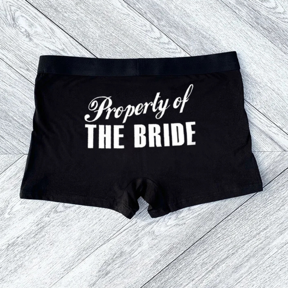 Property of the Bride Briefs Property of the Bride Briefs - Mens Briday Party Gifts