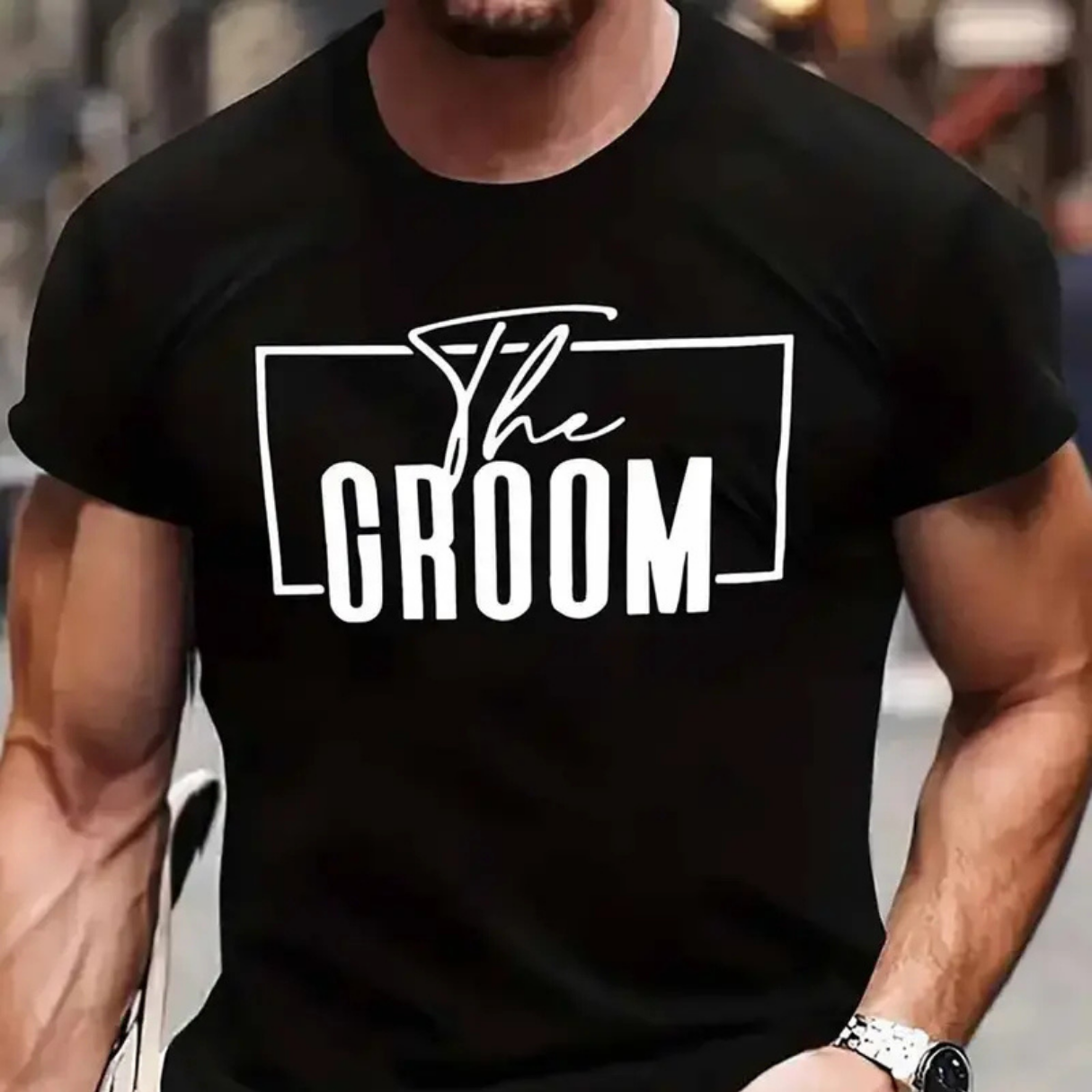 The Classy Groom T-Shirt The Classy Groom T-Shirt - Mens Wedding T-Shirts