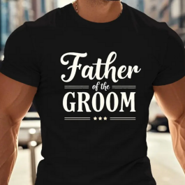 The Father of the Groom T-Shirt - Mens Wedding T-Shirts