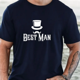 Top Hat Wedding T-Shirt - Mens Wedding T-Shirts