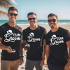 Top Hat Groom or Team Groom T-Shirt - Mens Wedding T-Shirts