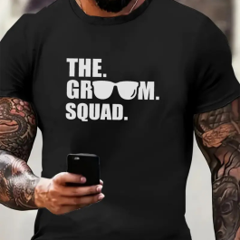 The Groom Squad T-Shirt - Mens Wedding T-Shirts
