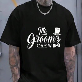 The Groom Crew T-Shirt - Mens Wedding T-Shirts