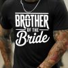 Brother of the Bride T-Shirt - Mens Wedding T-Shirts - Mens Wedding T-Shirts