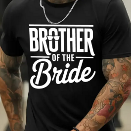 Brother of the Bride T-Shirt - Mens Wedding T-Shirts - Mens Wedding T-Shirts
