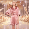 Plain Blush Pink / Rose Gold Robe - Bridal Party Robes and Gifts