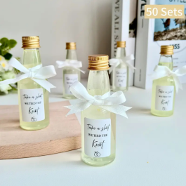 Take a Shot We Tied the Knot Stickers - Perfect Wedding Favour Gifts for Guests.