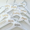 Name Only Wedding Hanger