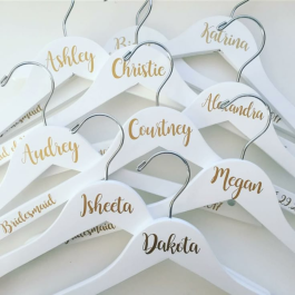 Name Only Wedding Hanger
